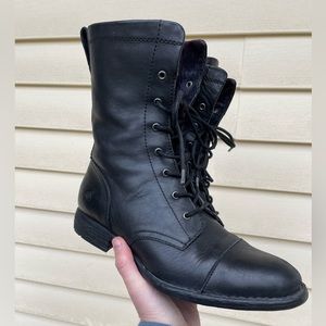 Unique Born Lace Up Boots